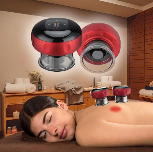 جهاز تدليك cupping الذكي - لتحفيز الدورة الدموية واسترخاء العضلات