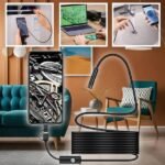 كاميرا فحص لاسلكية مع عدسة 7.9 ملم - لاستكشاف المساحات الضيقة