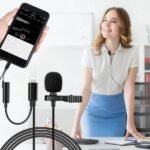 مايكروفون صغير للتثبيت على الملابس - مناسب للبث والتسجيل