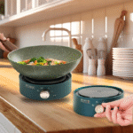 موقد مغناطيسي مستدير كهربائي - مثالي للطهي التجاري والمنزلي