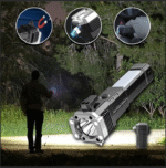 ⁦كشاف قابل لإعادة الشحن - إضاءة عالية المدى طويلة الأمد⁩ - الصورة ⁦2⁩