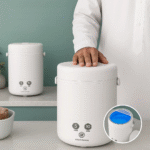 غسالة كهربائية صغيرة الحجم ، لغسل الجوارب الملابس الداخلية ، سهل الاستخدام وسريع ، 5 لتر ، شاحن