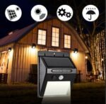 مصباح شمسي بحساس حركة - للإضاءة الخارجية الموفرة للطاقة - Image 2