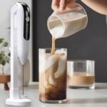 خلاط يدوي منخفض الضوضاء - ماكينة صنع رغوة مصغرة قابلة للشحن عبر USB